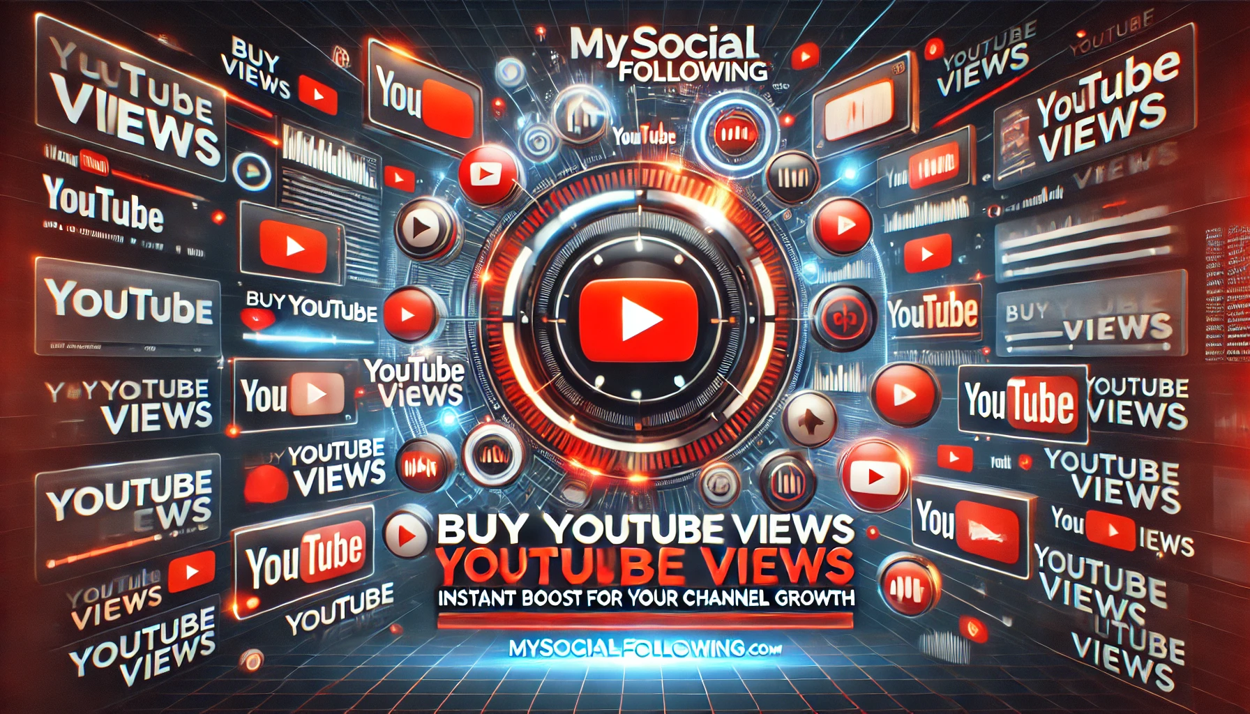 Buy YouTube Views mysocialfollowing.com
